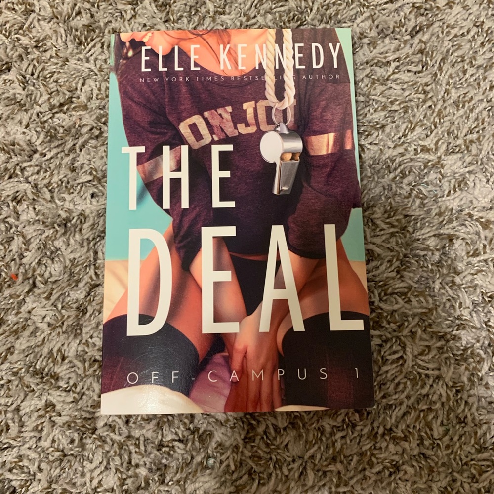A old cover of The Deal by Elle Kennedy